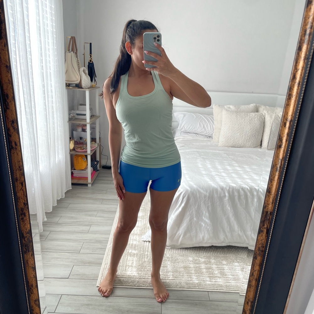 Lululemon Athletica Mint Green Dri-Fit Tank Top